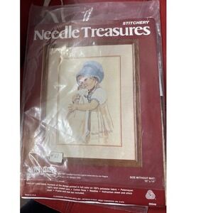 Needle Treasures Crewel Stitchery Embroidery Kit #00544 Betsy by Jan Hagara~New